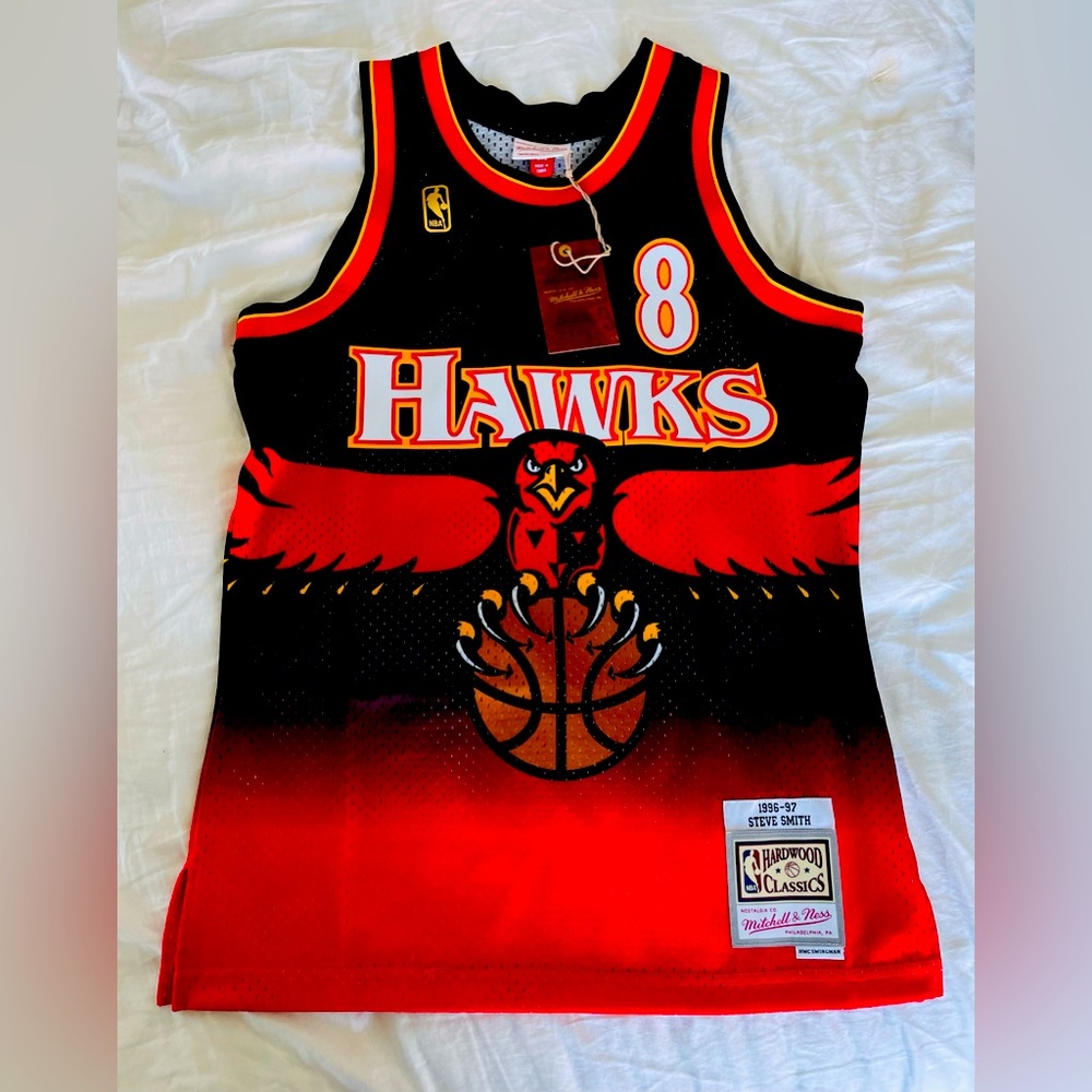 New Mitchell & Ness Swingman Atlanta Hawks Jersey (M)